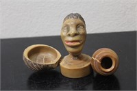 A Possibly Tagua Nut Figurine