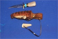 An Anza? Knife with Lether Sheath