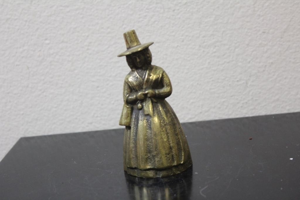 A Brass or Bronze Figueral Bell