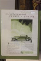 Air-Cooled Franklin Twelve Advertising