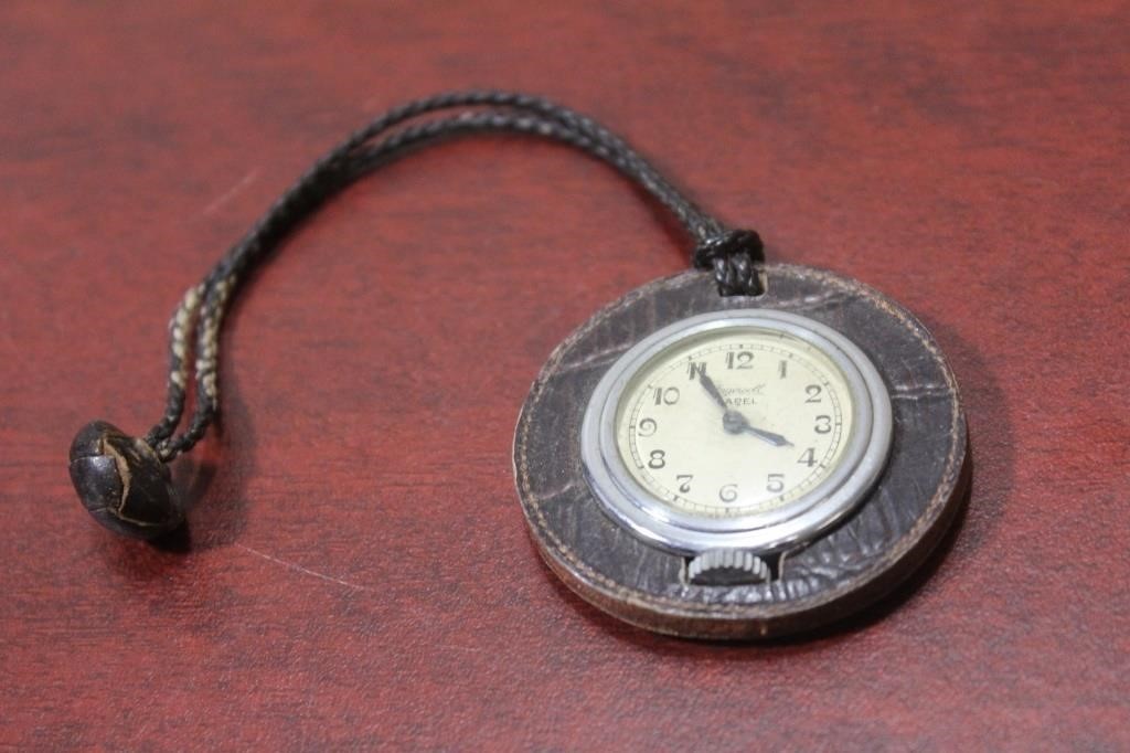 A Rare Ingersoll Lapel Pocket Watch