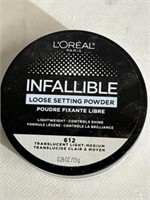 L’Oreal infallible loose setting powder, 612