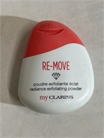 my clarins remove radiance exfoliating powder