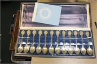 Sterling Zodiac Spoon Set