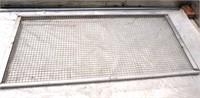 multiple use stainless steel woven rack 72"x36"