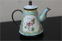 A Chinese Enamel Teapot