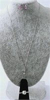 14k Necklace w/Diamond Pendant
