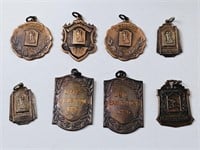 Antique 1926 Medals Pendants Lot