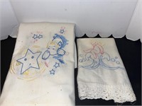 Vintage Embroidered Baby Linens