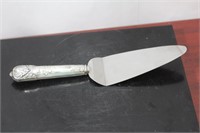 A Sterling Handle Cake Server By Sheffield