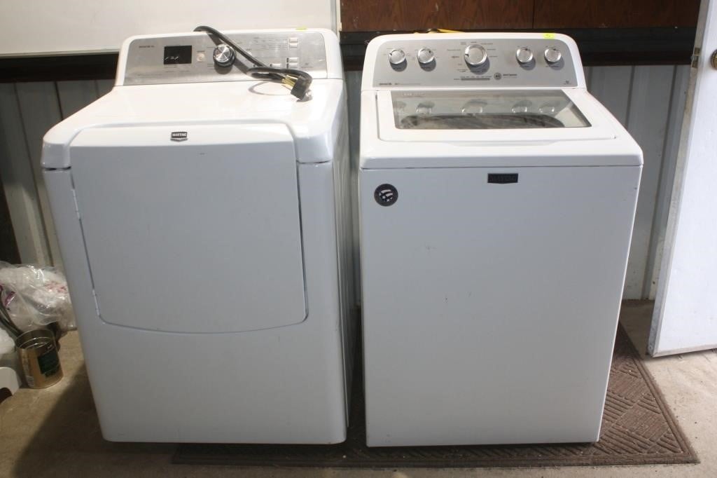 Maytag Bravos Electric Dryer, Top Load Washer