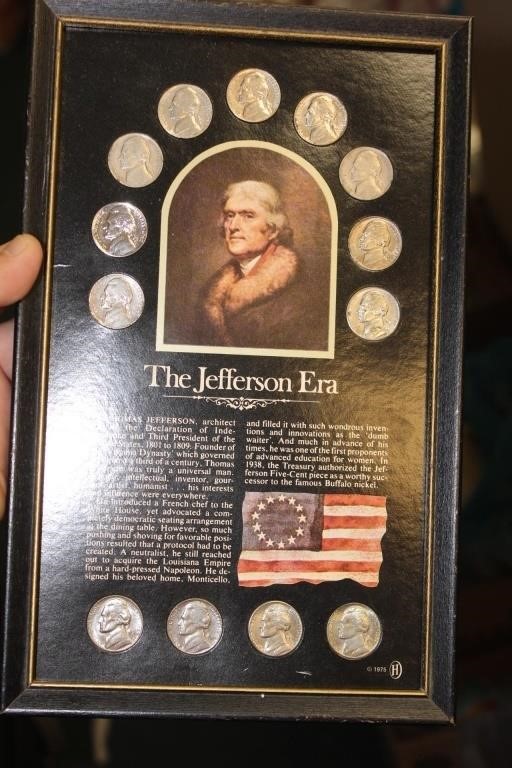 The Jefferson Era Nickel Collection