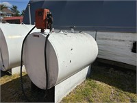 500 Gallon Gas Tank w/ Electric Pump