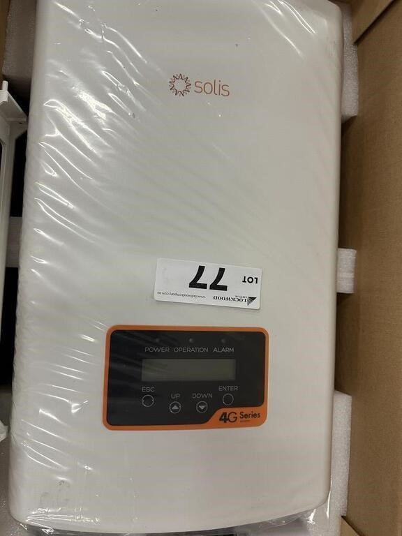 Solis 4G 3kw Single Phase Inverter (New)