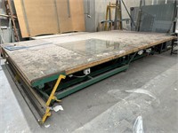 Bremner Cutting Flip/Float Table Approx3.7m x 5.3m