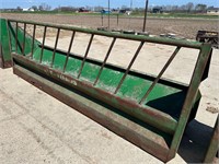 S.I. Feeders 12’ Fence Line Feed Bunk