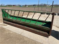 S.I. Feeders 12’ Fence Line Feed Bunk