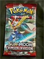 Pokémon Crimson Invasion 10 Card Booster Pack