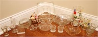 Collection of Decorative Glass Ware