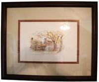 Signed Watercolor Print