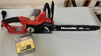Homelite 14in Electric Chain Saw- Works