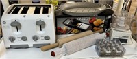 Toaster, Rolling Pins, S&P, Slicing Set++