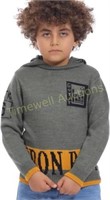 Katakit Boys Knit Sweater Hoodie Front Pockets