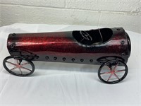 Red Speed Racer Classic Welded Metal Antique
