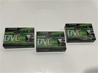3 pack- DVC60. Mini DV Video Cassettes. Camera