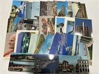 Approximately 30 old unused postcards, Michigan,