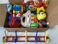 Box full of kids, babies battery operated noise