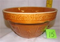 166-8 in. ransbottom pottery bowl roseville usa