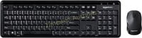 2.4GHz Wireless Keyboard & Mouse Combo  Black