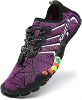 Ziitop Quick Dry Aqua Shoes 5.5W/4.5M Purple
