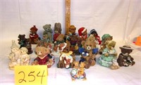 several bear figurines