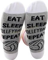 PXTIDY Volleyball Crew Socks For Women Player