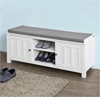 Upholstered Storage Bench open box