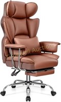 Tall Executive Office Chair with Footrest