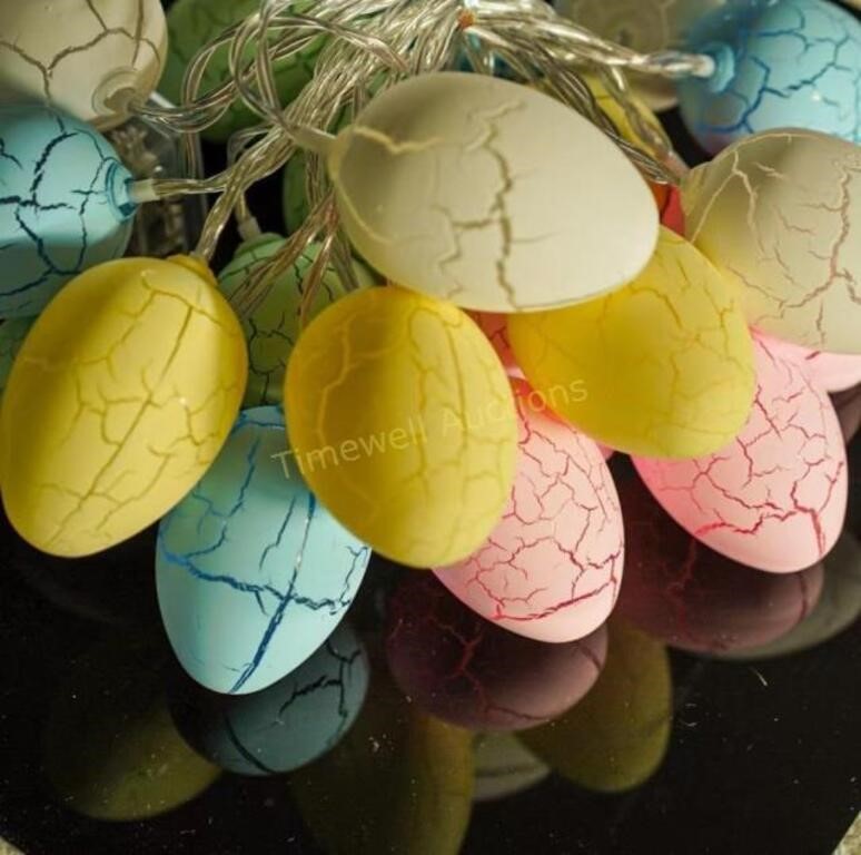 Easter Eggs String Lights  Battery Operated