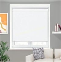 Blackout Roller Shades  White  48x48