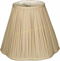 Beige Scallop Lamp Shade  5 x 13 x 9.5  UNO