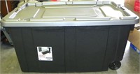 40 Gallon Storage Container with Wheels & Handle