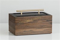 OMBRE HOME Wooden Jewelry Box  PU Leather