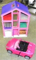 Barbie Car & House with Elevator