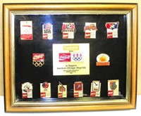America's Olympic Collectors' Pin Series In Frame