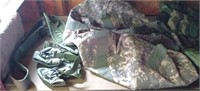 Shelf Lot of Military Gear