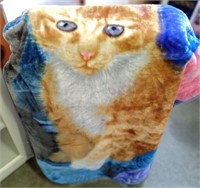 Northwest Cat Throw Blanket