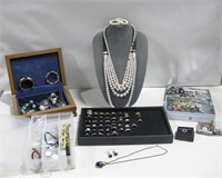Assorted Costume Jewelry & Watches Untested