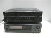 Onkyo Tuner & Shewrwood Audio Receiver See Info