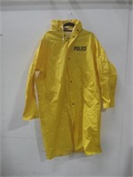 Police Rain Coat Sz L